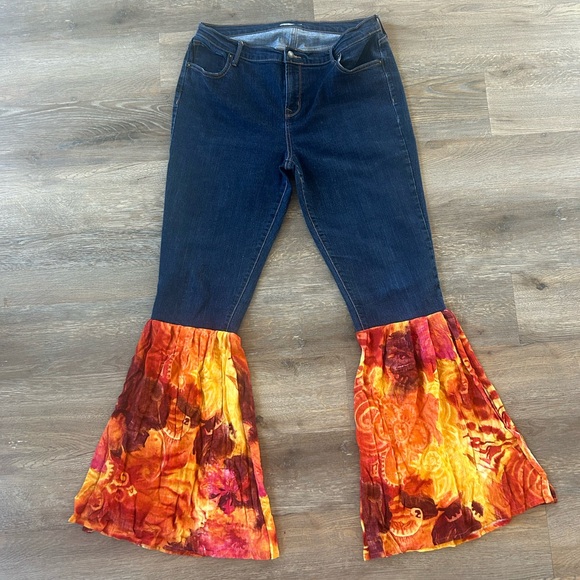 Anthropologie Pants - Upcycled Hippie Bell Bottoms